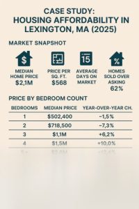 Visual explanation of how the Housing Affordability Index is calculated
